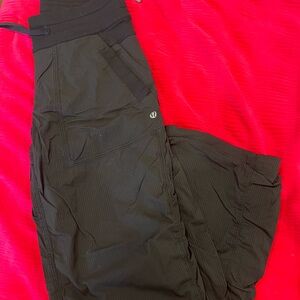 lululemon athletica Black studio Track Pants